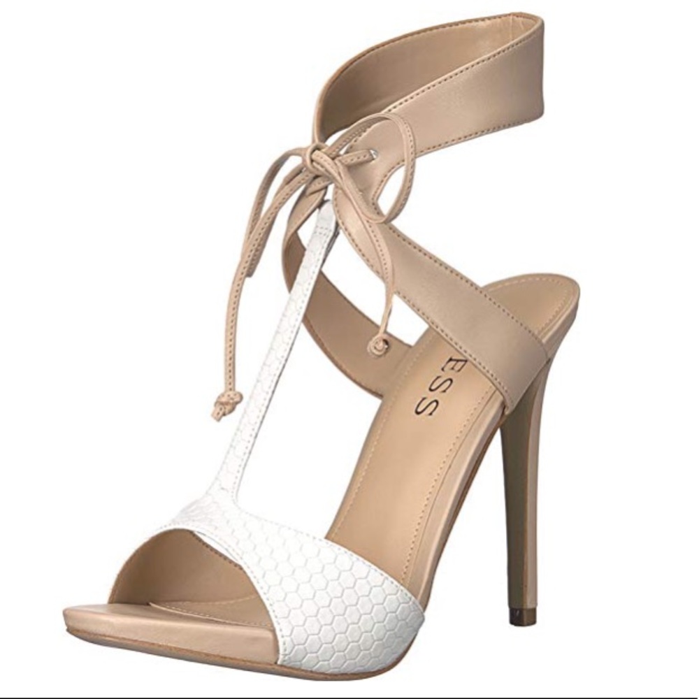 Guess heels with ankle cuff/strap